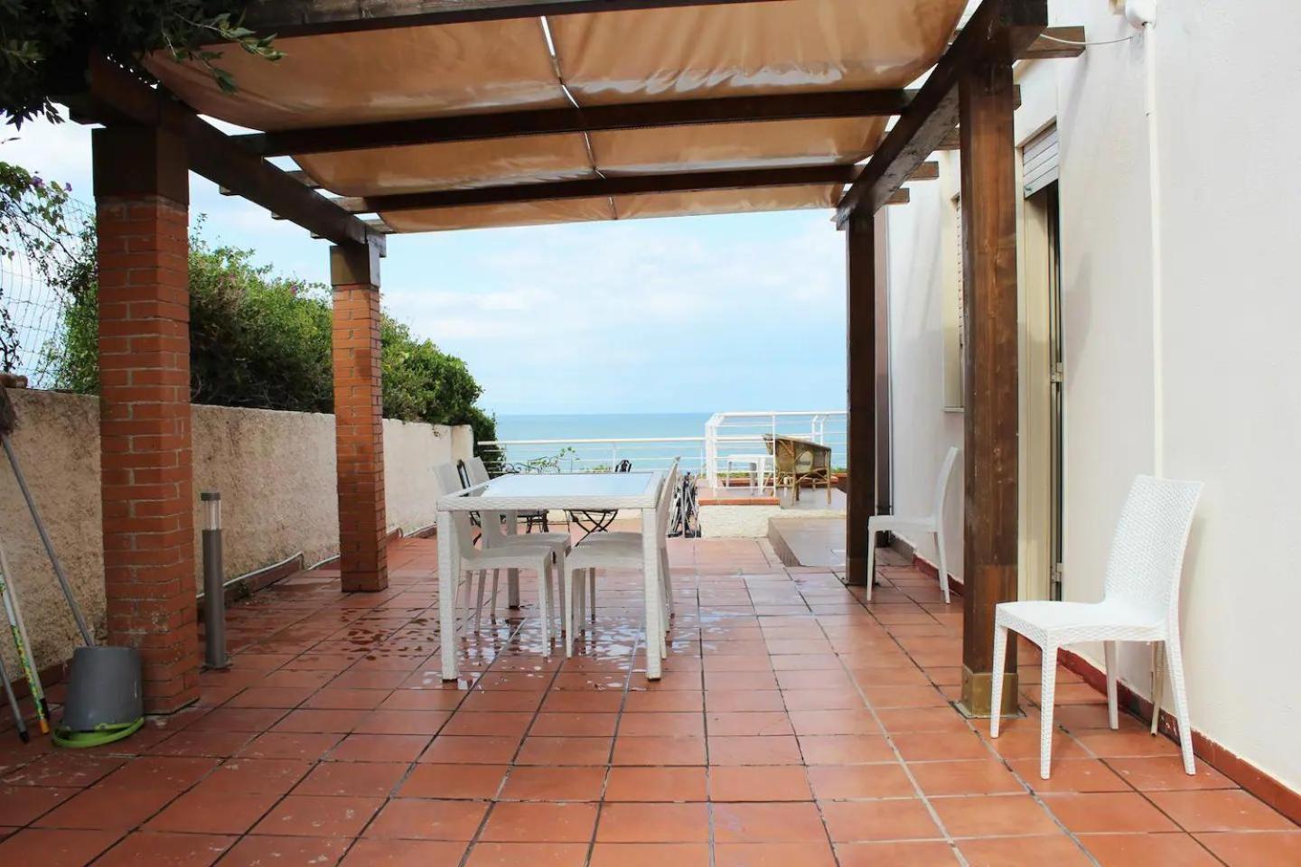 Terrazza Sul Mare Agnone Bagni Exterior foto